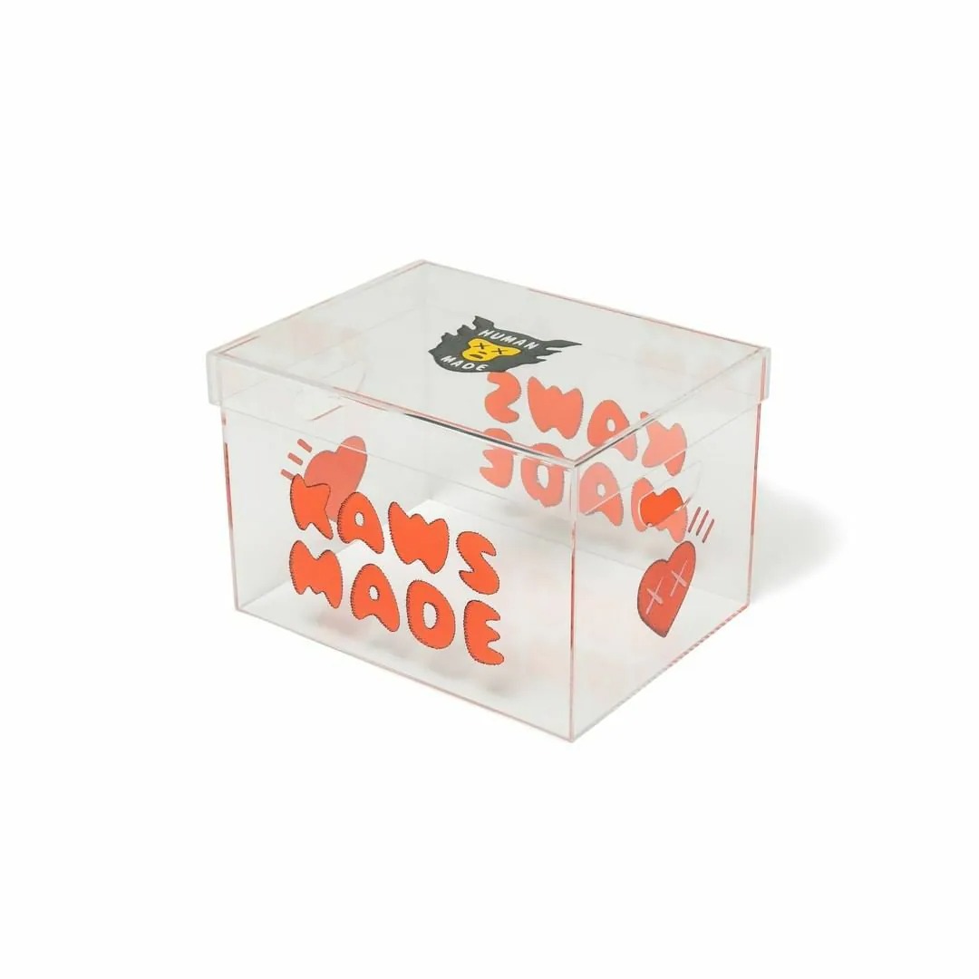 Human Made】2022SS HUMAN MADE KAWS ACRYLIC FILE BOX 壓克力透明箱子
