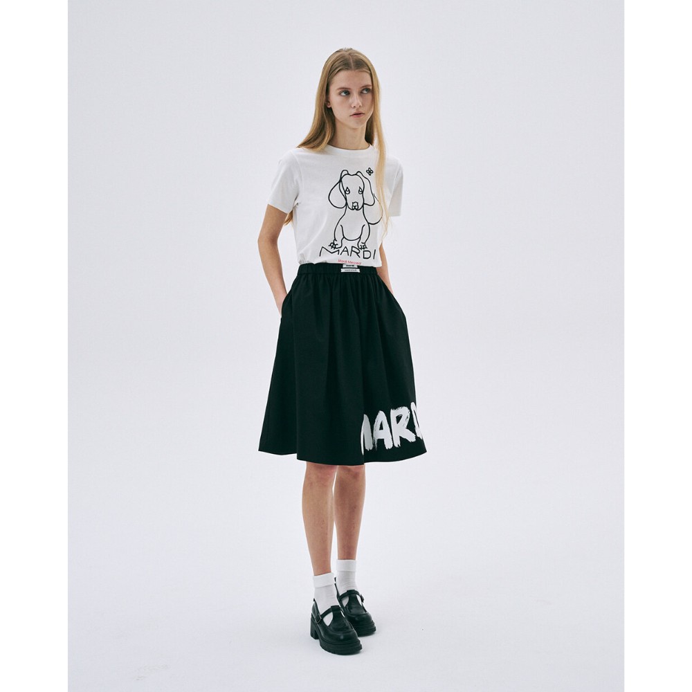 MARDI MERCREDI】預購SLIM TSHIRT DDANJI CH.02 狗狗正面插畫
