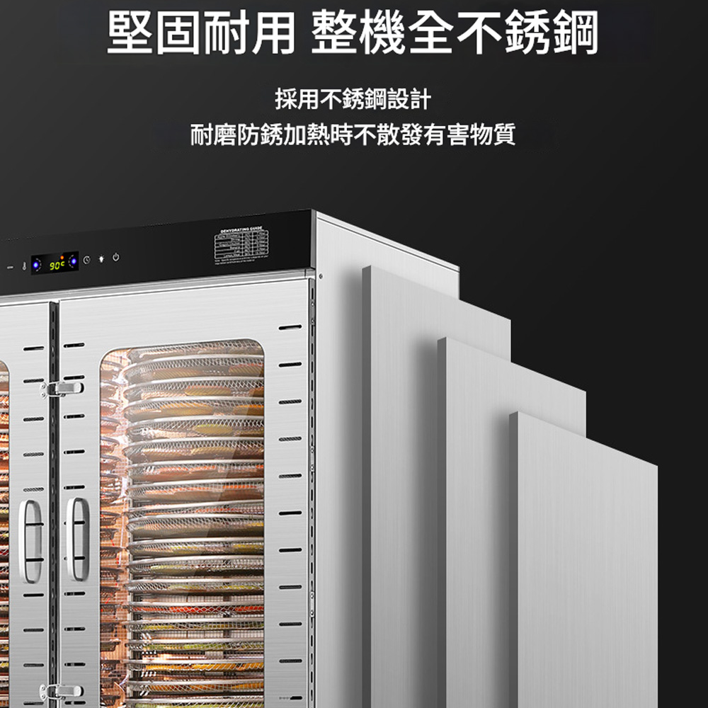 堅固耐用 整機全不銹鋼採用不銹鋼設計耐磨防銹加熱時不散發有害物質 ---------