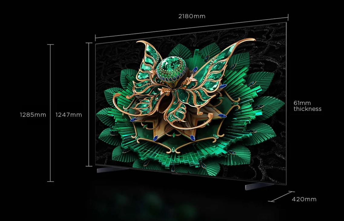 1285mm1247mm2180mm61mmthickness