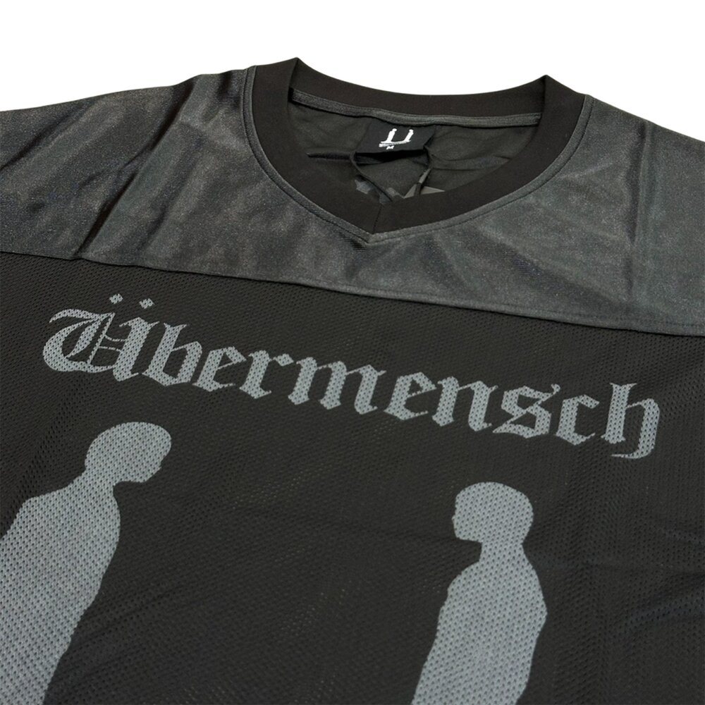 G-Dragon Ubermensch Mesh-Jersey 網眼球衣/ Short-Sleeve 黑、白