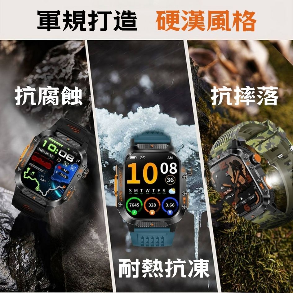 【APOLLO】阿波羅 GPS102 【GPS衛星定位】 【高續航7-10天】 通話手錶 健康手錶 藍芽手錶 蘋果/安卓可用