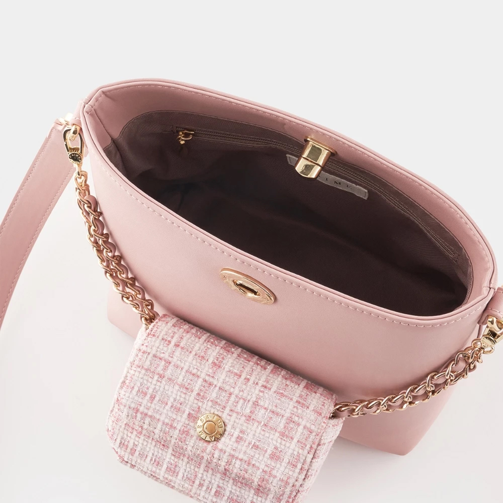 ■S'AIME■皮穿短鏈子母水桶包 4WAYレザーバケットバッグ/送料込 S'AIME】SAIME 東京企劃4WAY皮穿短鍊子母水桶包
